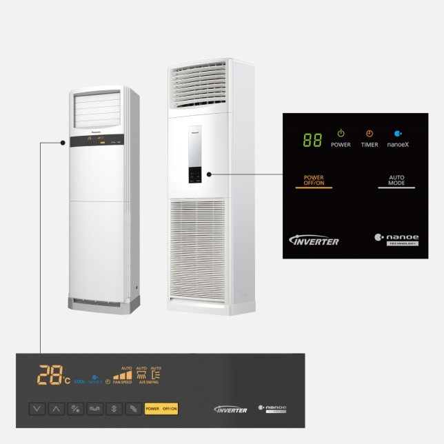 Điều hòa tủ đứng Panasonic 1 chiều Inverter 42.700BTU S-43PB3H5